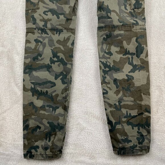 Ashley Mason Womans Camo Cargo Pants 7/28 Cotton & Spandex Blend Machine Washabl - Picture 14 of 16